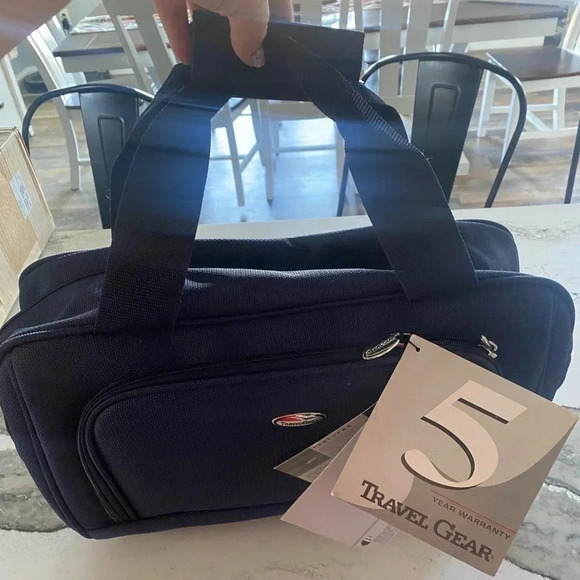 Travel Gear 17” Tote Aurora Collection Navy Blue Carry On Shoulder Bag New NWT - Picture 1 of 9